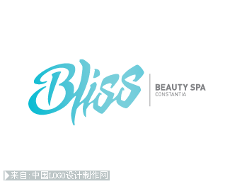 Bliss美容logo设计欣赏