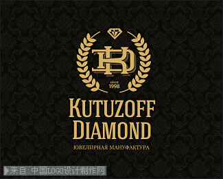 Kutuzoff饰品厂商标设计欣赏