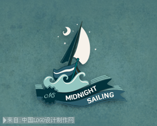 Midnight Sailing标志设计欣赏