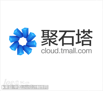 阿里巴巴聚石塔logo欣赏