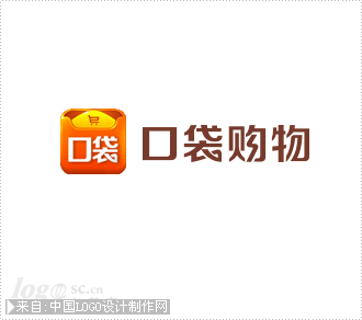 口袋购物logo设计欣赏