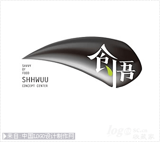 杭州食悟私房养生馆logo设计欣赏