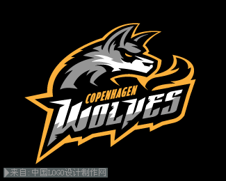Copenhagen Wolves Gaming商标设计欣赏