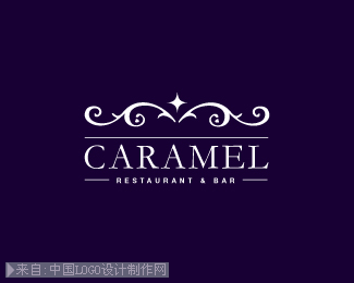 Caramel Restaurant & Bar商标设计欣赏