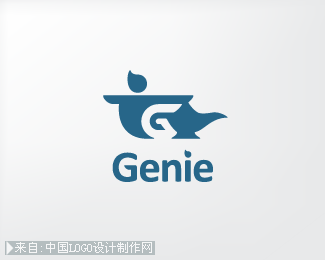 Genie精灵logo设计欣赏