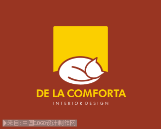 De La Comforta标志设计欣赏