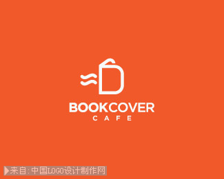 Book Cover Cafe标志设计欣赏