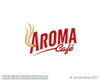 Aroma Cafe标志设计欣赏
