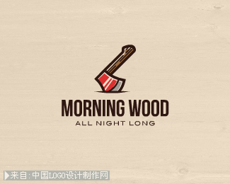 Morning Wood标志设计欣赏