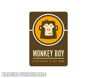 Monkeyboy服装商标设计欣赏