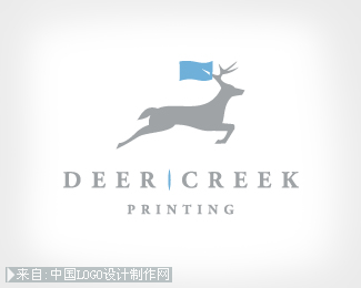 Deer Creek Printing商标设计欣赏