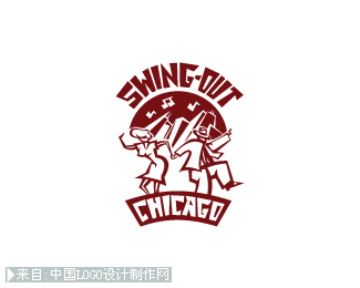 Swing-Out Chicago标志设计欣赏
