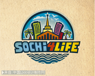 Sochi4life商标设计欣赏