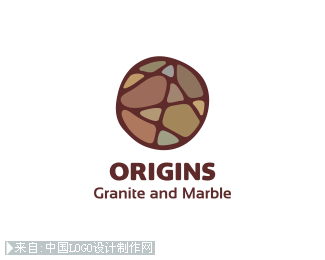 Origins Granite and Marble商标设计欣赏