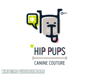Hip Pups v.2商标设计欣赏