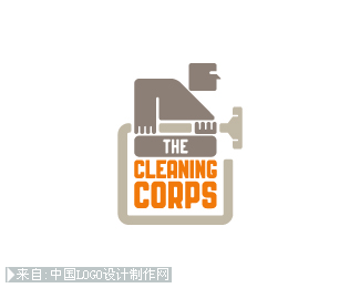 The Cleaning Corps商标设计欣赏