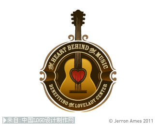 音乐心脏logo设计欣赏