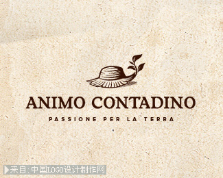 Animo Contadino农场公司标志设计欣赏