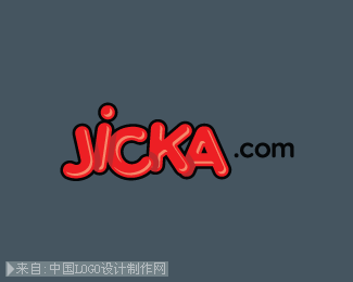 Jicka.com网站商标设计欣赏