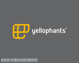 Yellophants标志设计欣赏