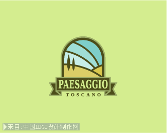 Paessagio Toscano商标设计欣赏