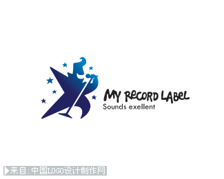 MyRecordLabel歌厅logo设计欣赏