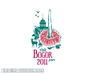 visit bogor 2011标志设计欣赏