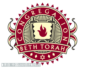 Temple Beth Torah标志设计欣赏