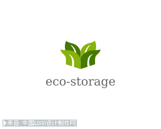 eco-storage标志设计欣赏