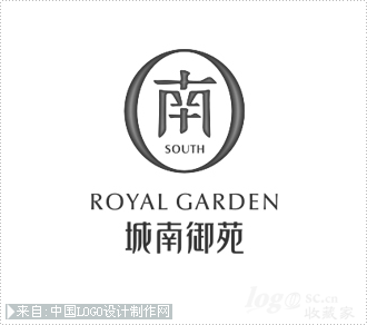 建筑房产城南御苑logo欣赏