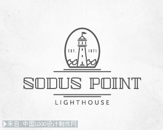 sodus point lighthouse标志设计欣赏