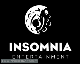 Insomnia Entertainment Logo 2商标设计欣赏