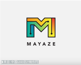 Mayaze标志设计欣赏