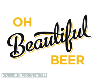 Oh Beautiful Beer标志设计欣赏