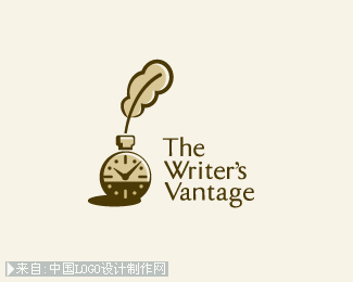 The Writer's Vantage标志设计欣赏