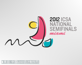 2012 ICSA Semifinals Miami标志设计欣赏