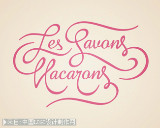 Les Savons Macarons标志设计欣赏