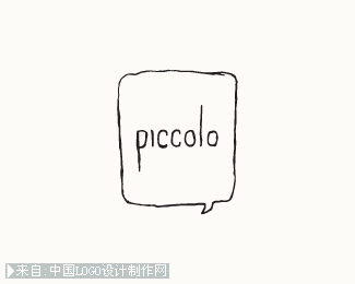 Piccolo咖啡logo设计欣赏