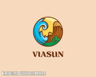 Viasun标志设计欣赏