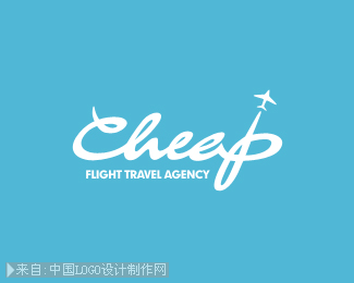 Cheap旅行社logo设计欣赏