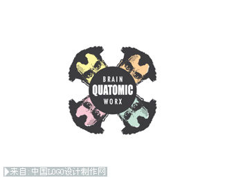Quatomic商标设计欣赏