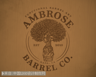 Ambrose Barrel Co.商标设计欣赏