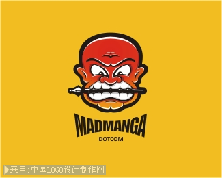 madmanga标志设计欣赏