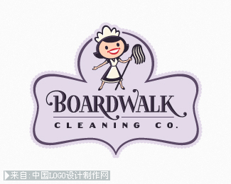 Boardwalk Cleaning Co.商标设计欣赏