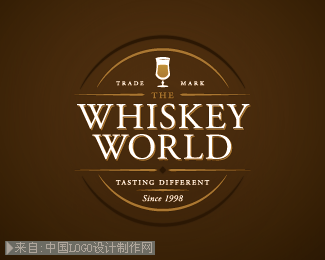 The Whiskey World商标设计欣赏