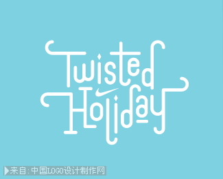 Twisted Holiday商标设计欣赏