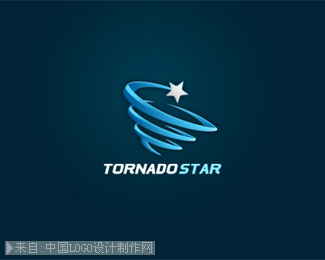 Tornado Star标志设计欣赏