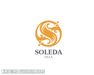 Soleda别墅标志设计欣赏