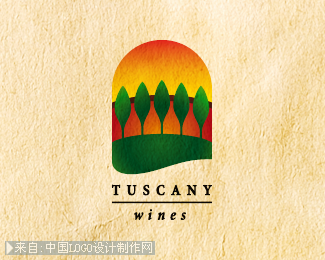Tuscany Wines商标设计欣赏