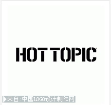 Hot Topic网站logo设计欣赏